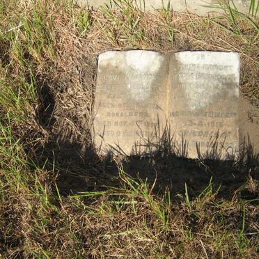 RONALDSON Janet Charlotte -1907 :: RONALDSON Ian Wallace -1916