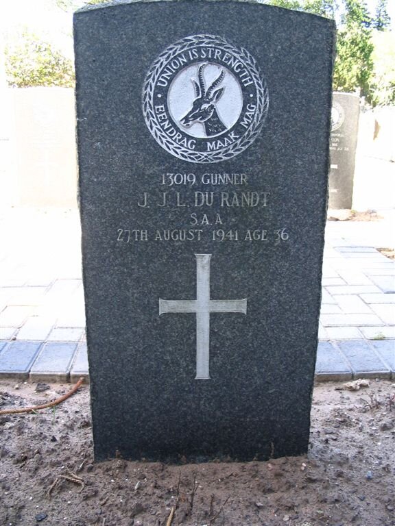 RANDT J.J.L., du -1941