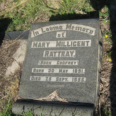RATTRAY Mary Millicent nee GODFREY 1891-1955