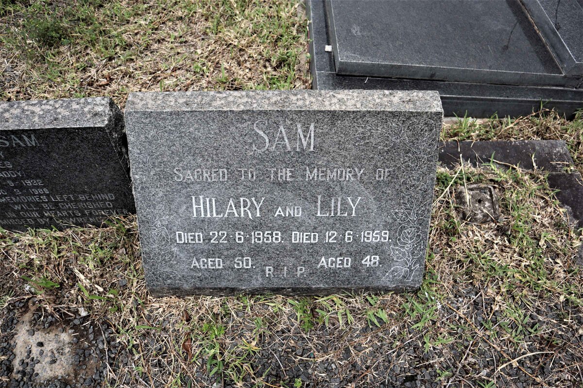 SAM Hilary -1958 :: SAM Lily -1959