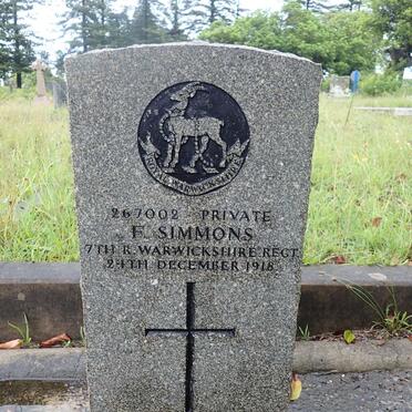 SIMMONS F. -1918
