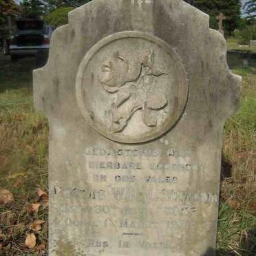 STRYDOM Petrus W.H.J. 1862-1943