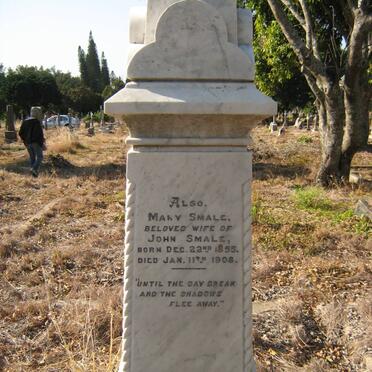 SMALE Mary 1855-1908