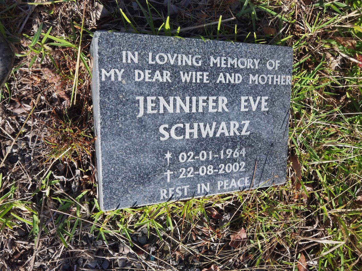 SCHWARZ Jennifer Eve 1964-2002