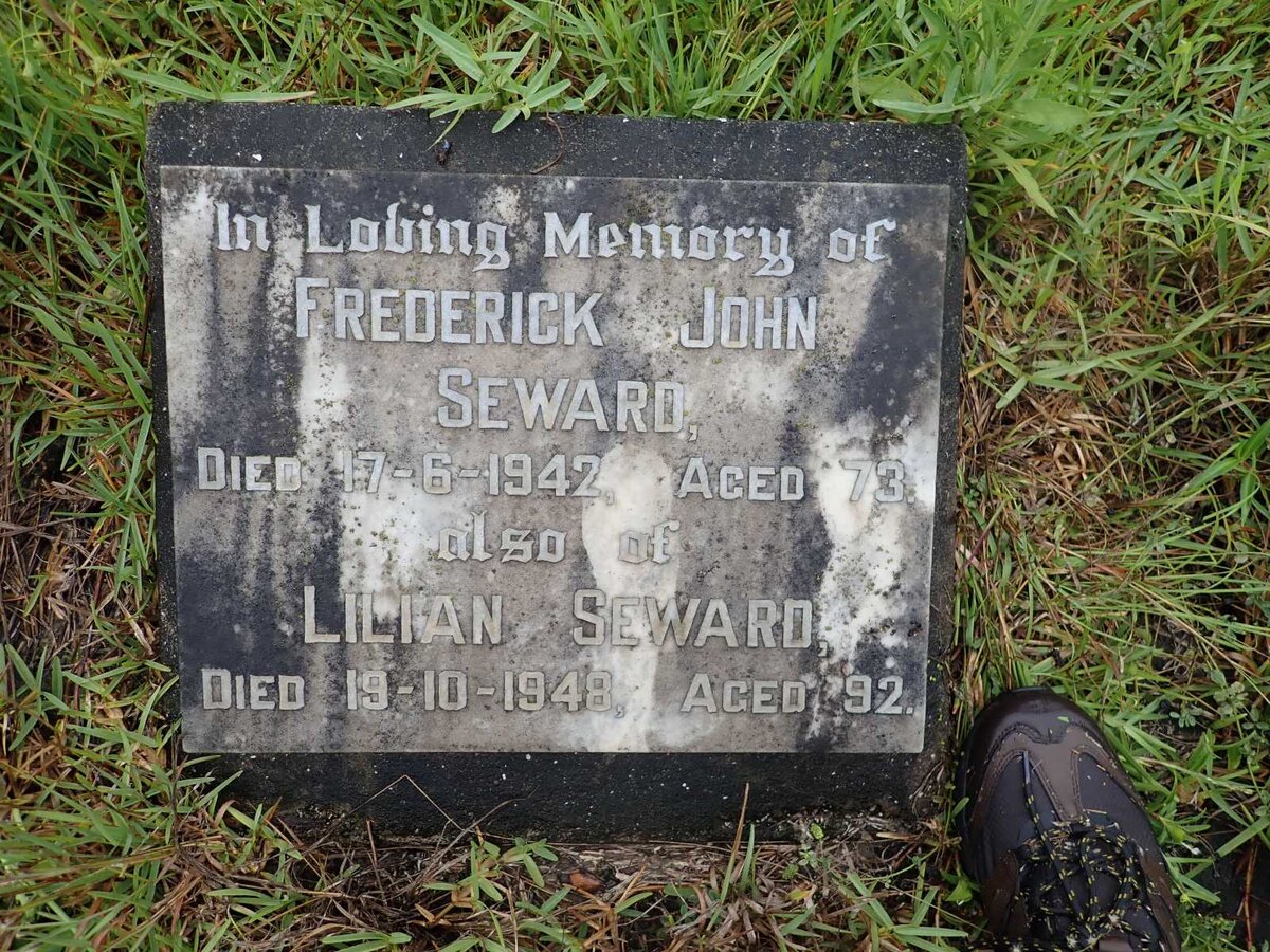 SEWARD Frederick John -1942 :: SEWARD Lilian -1948