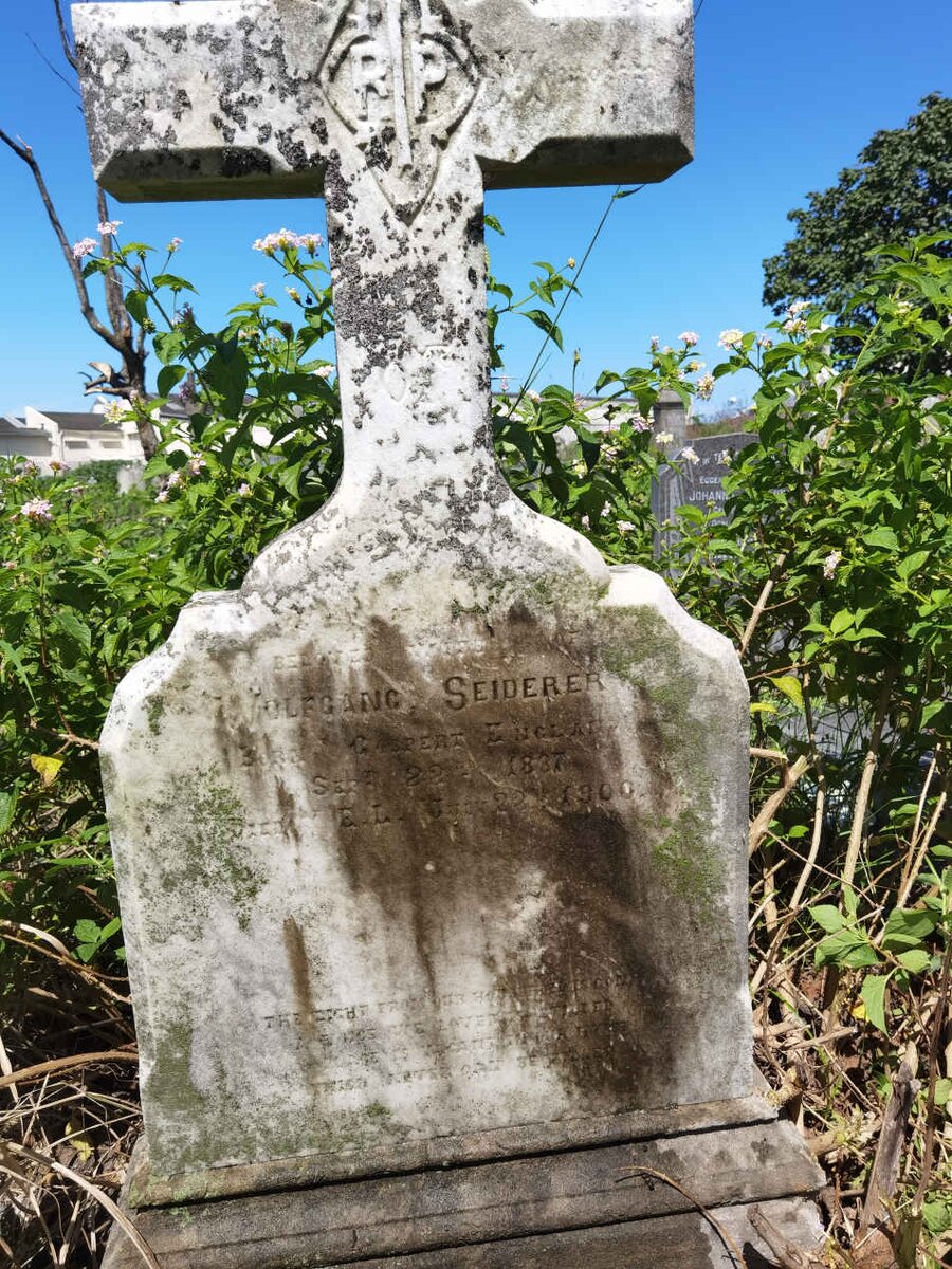 SEIDERER Wolfgang 1837-1900