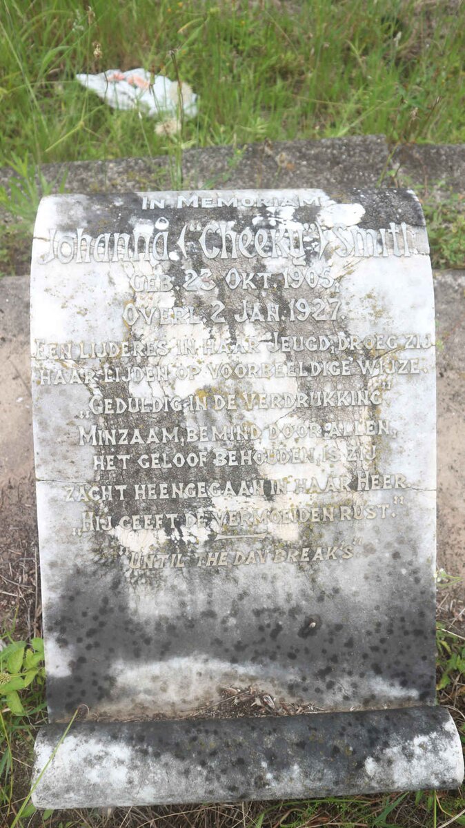 SMITH Johanna 1905-1927