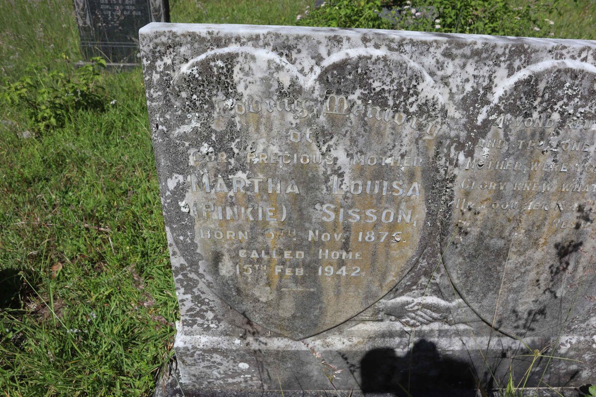 SISSON Martha Louisa 187?-1942