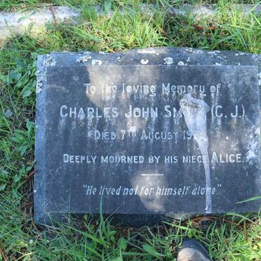 SMITH Charles John -1932