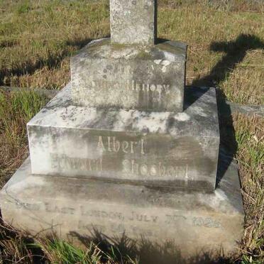 SHOOBERT Albert Edward -1925