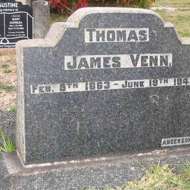 VENN Thomas James 1863-1943
