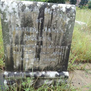 WILSON Daniel James -1926