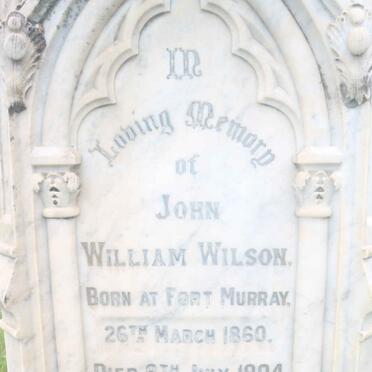 WILSON Anthony Calvert 1862-1938 &amp; Ethel Maud 1865-1962 :: WILSON John William 1860-1904 :: WILSON Elizabeth Maria -1909
