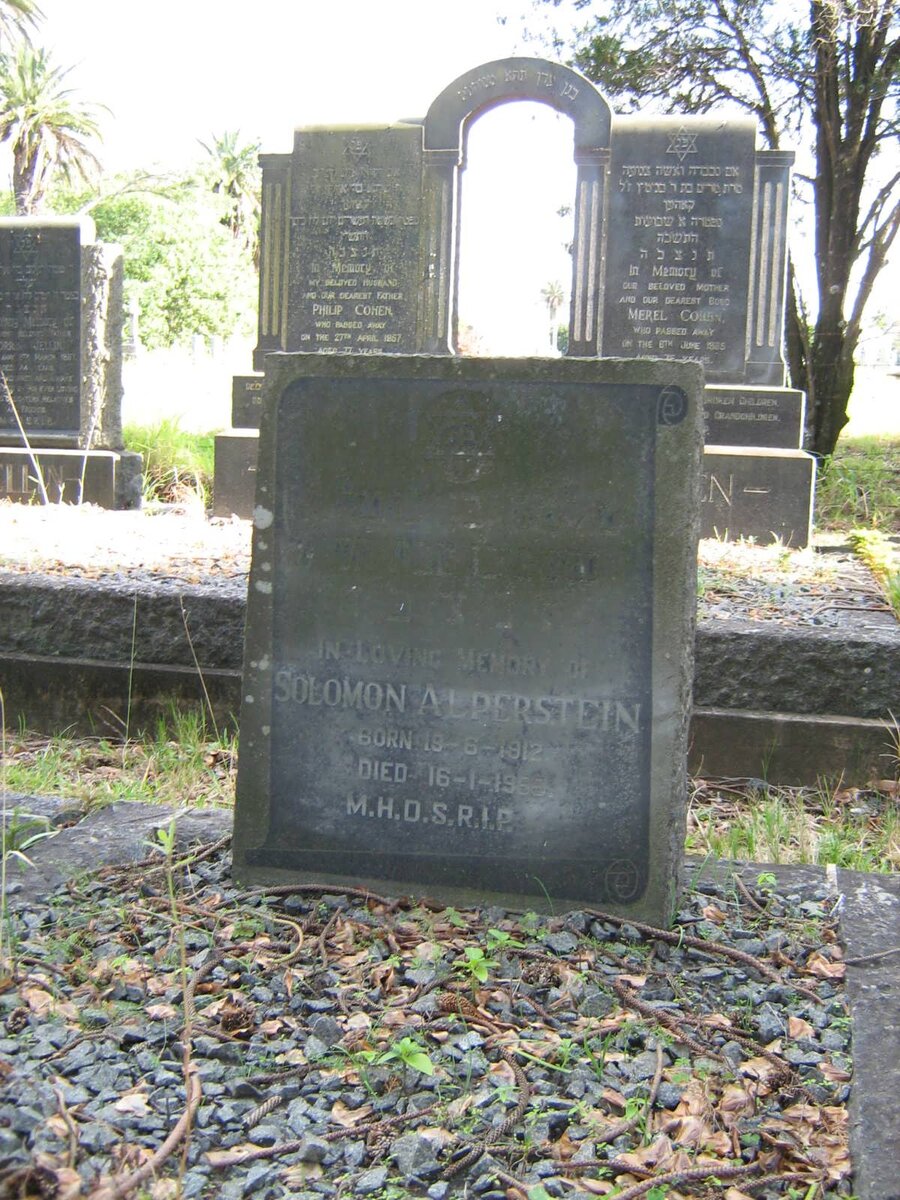 ALPERSTEIN Solomon 1912-1959