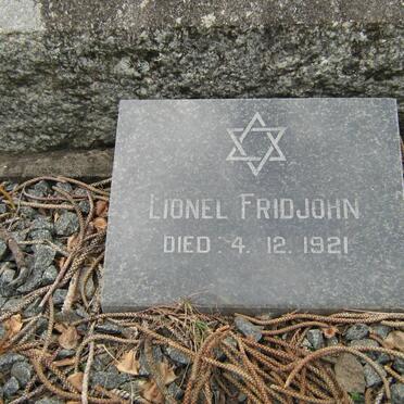 FRIDJOHN Lionel -1921