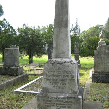 HESSELBERG Harry 1914-1931