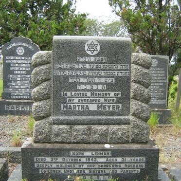 MEYER Martha -1943 