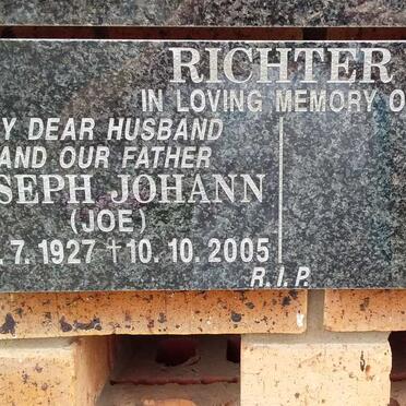 RICHTER Joseph Johann 1927-2005