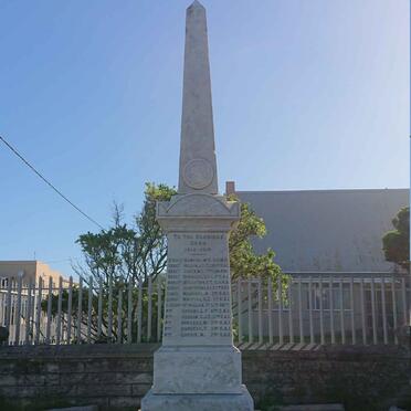 1. World War I &amp; II memorial