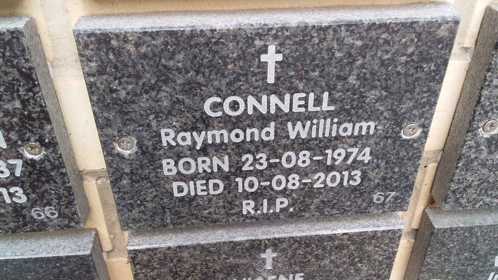 CONNELL Raymond William 1974-2013