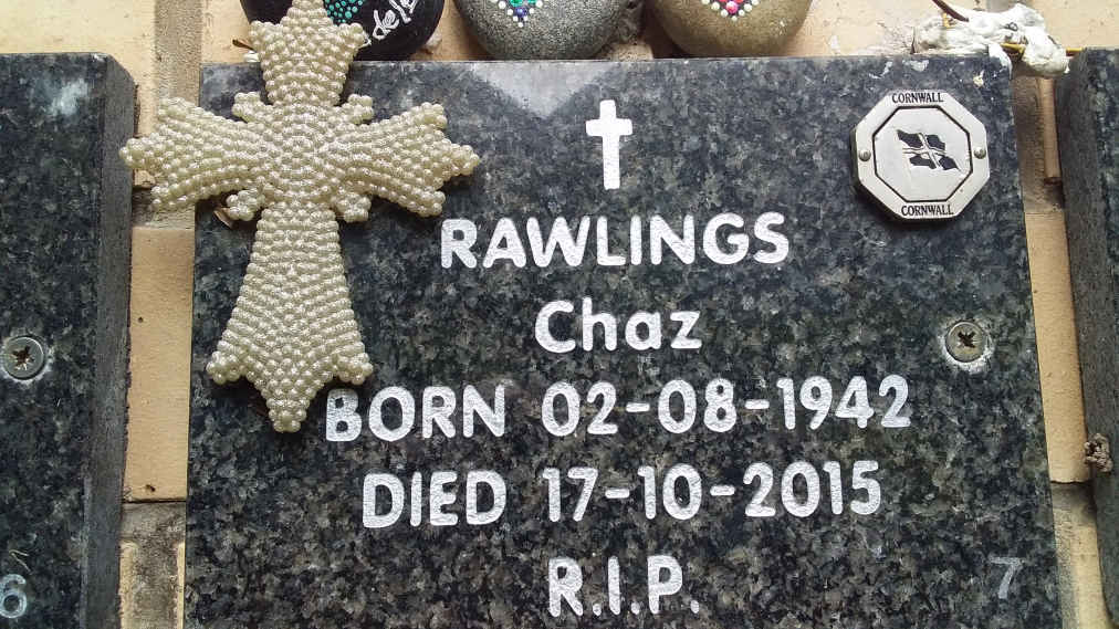 RAWLINGS Chaz 1942-2015