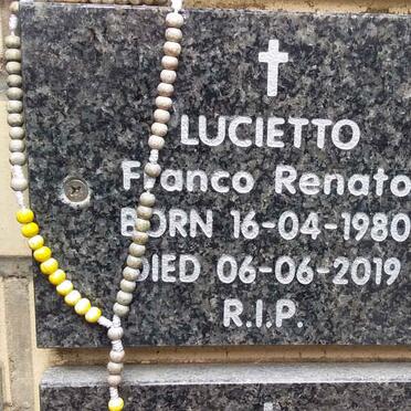LUCIETTO Franco Renato 1980-2019