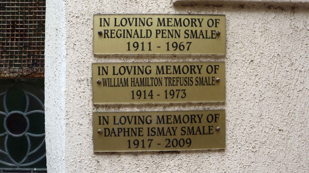SMALE Reginald Penn 1911-1967 :: SMALE William Hamilton Trefusis 1914-1973 :: SMALE Daphne Ismay 1917-2009