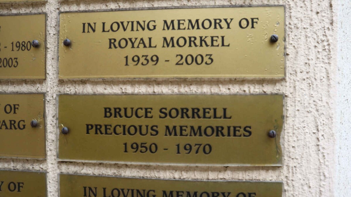 MORKEL Royal 1939-2003 :: SORRELL Bruce 1950-1970