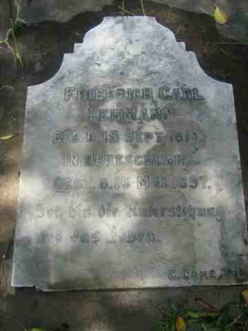 LEHMANN Friedrich Carl 1819-1897