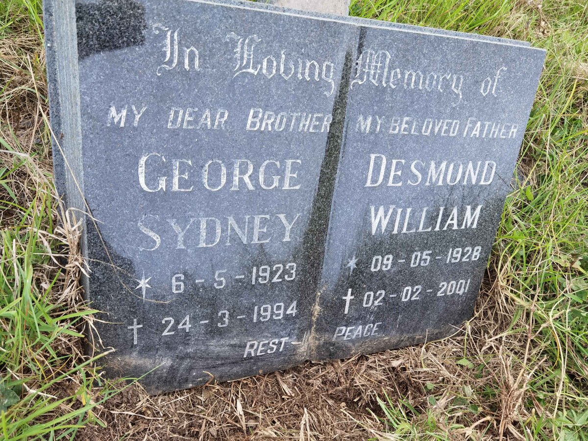 ? George Sydney 1923-1994 :: ? Desmond William 1928-2001
