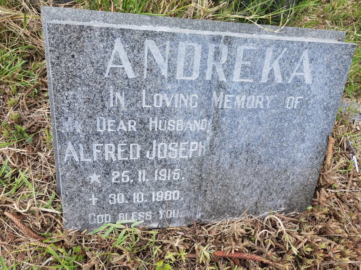 ANDREKA Alfred Joseph 1915-1980