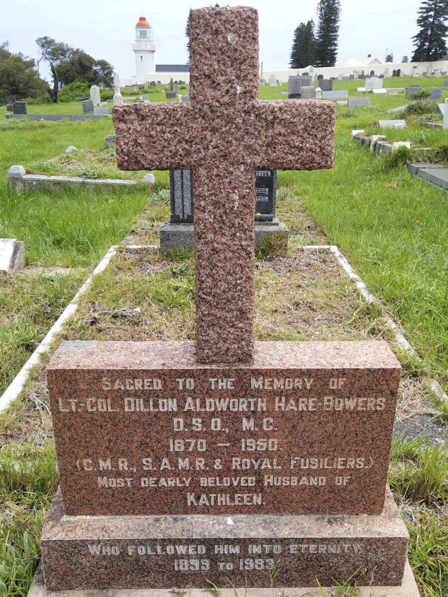 BOWERS Dillon Aldworth, HARE 1870-1950 & Kathleen 1899-1983