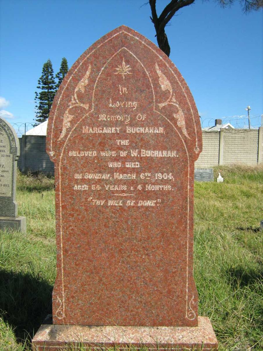 BUCHANAN Margaret -1904