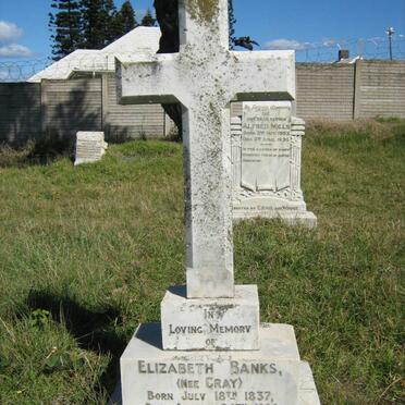 BANKS Elizabeth nee GRAY 1837-1920