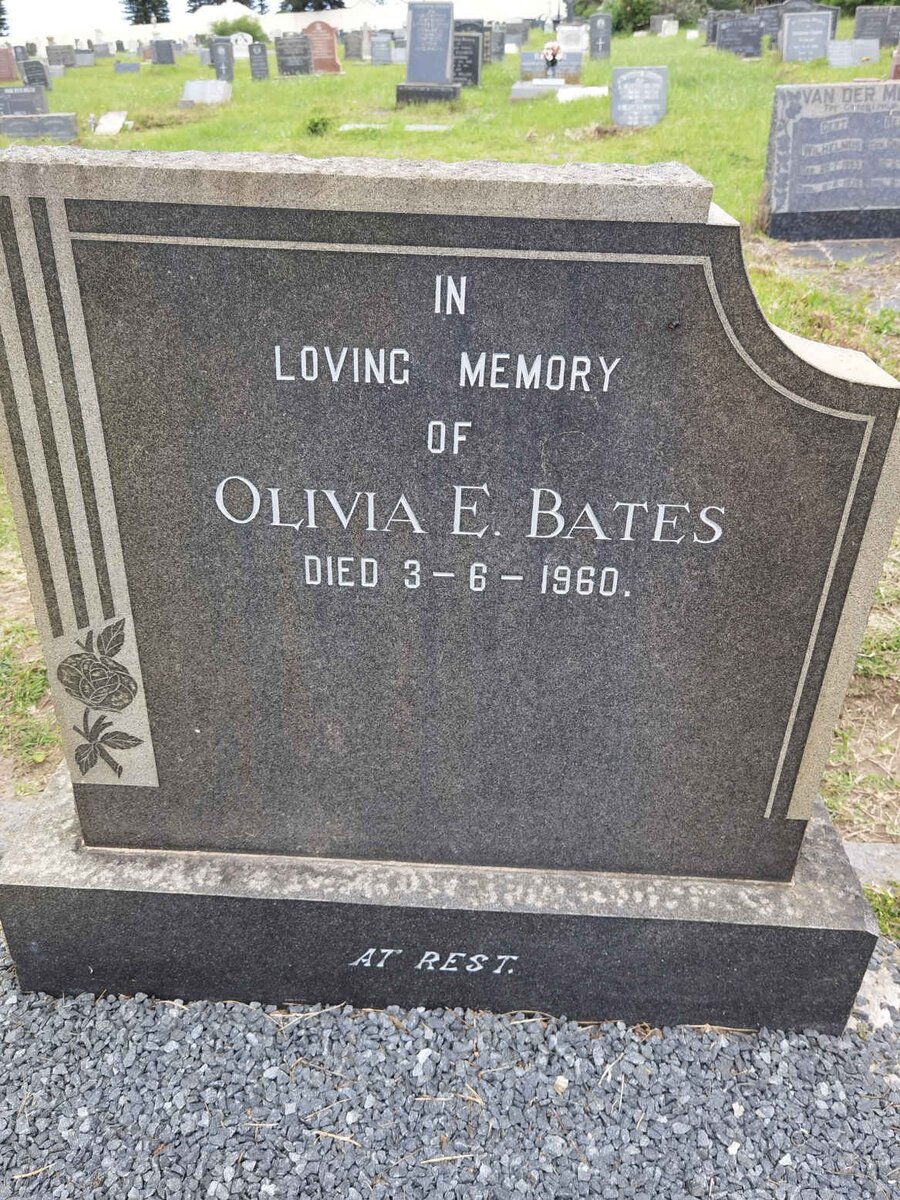 BATES Olivia E. -1960