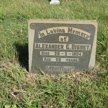 BISSET Alexander C. -1904