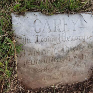 CAREY Stanley Dawson 1914-1990