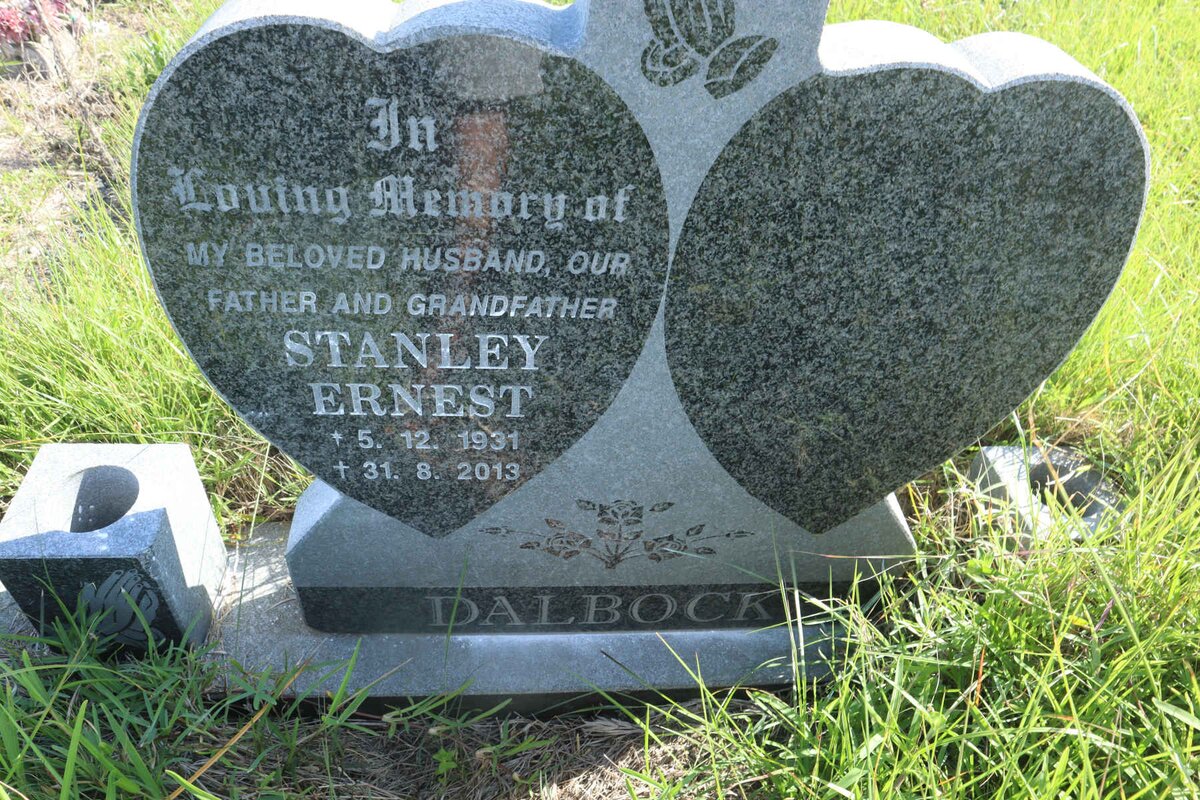 DALBOCK Stanley Ernest 1931-2013