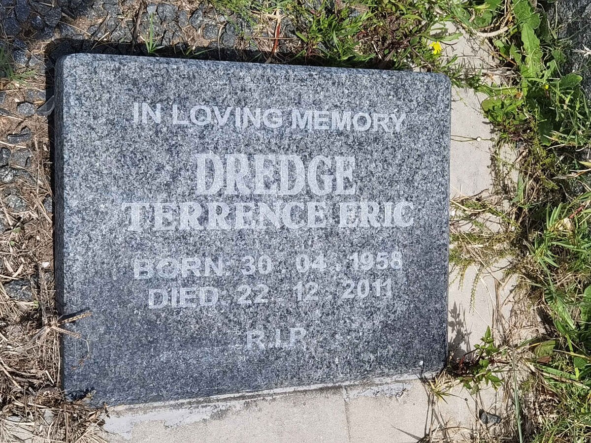 DREDGE Terrence Eric 1958-2011