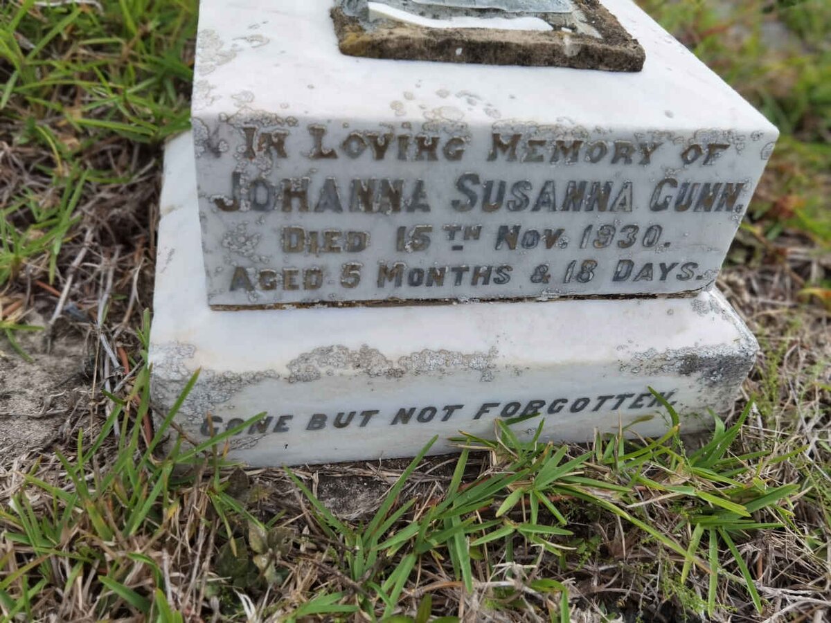 GUNN Johanna Susanna -1930