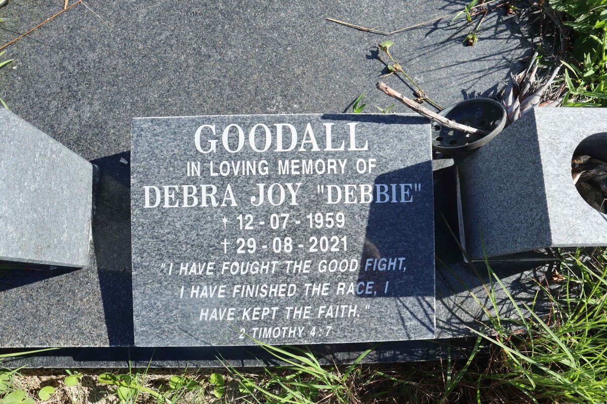 GOODALL Debra Joy 1959-2021