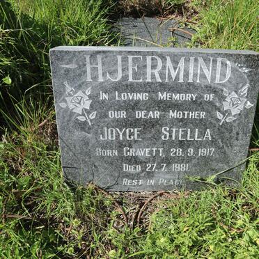 HJERMIND Joyce Stella nee GRAVETT 1917-1981