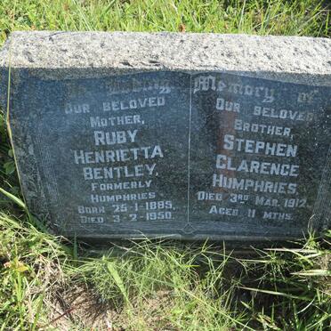 HUMPHRIES :: BENTLEY