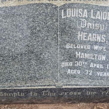 HEARNS Louisa Laidlaw -1950