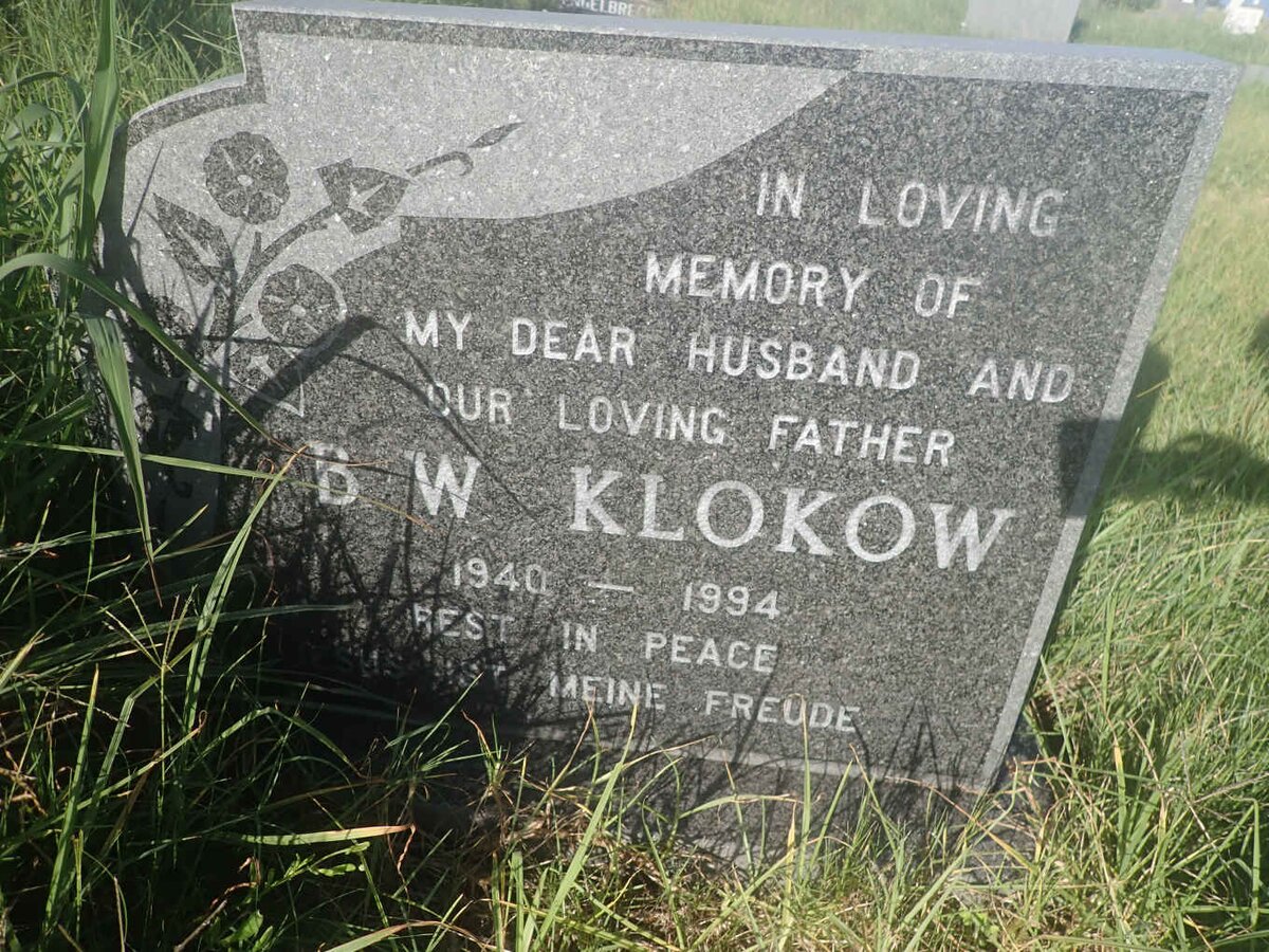 KLOKOW B.W. 1940-1994