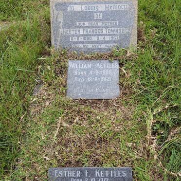 KETTLES William 1899-1969 &amp;  &amp;  Esther F.  KETTLES 1913-1987 :: TOWNSEND Hester Frances  1890-1957