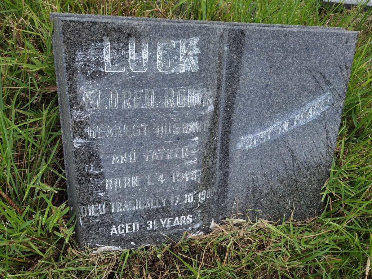 LUCK Eldred Robin 1949-1980