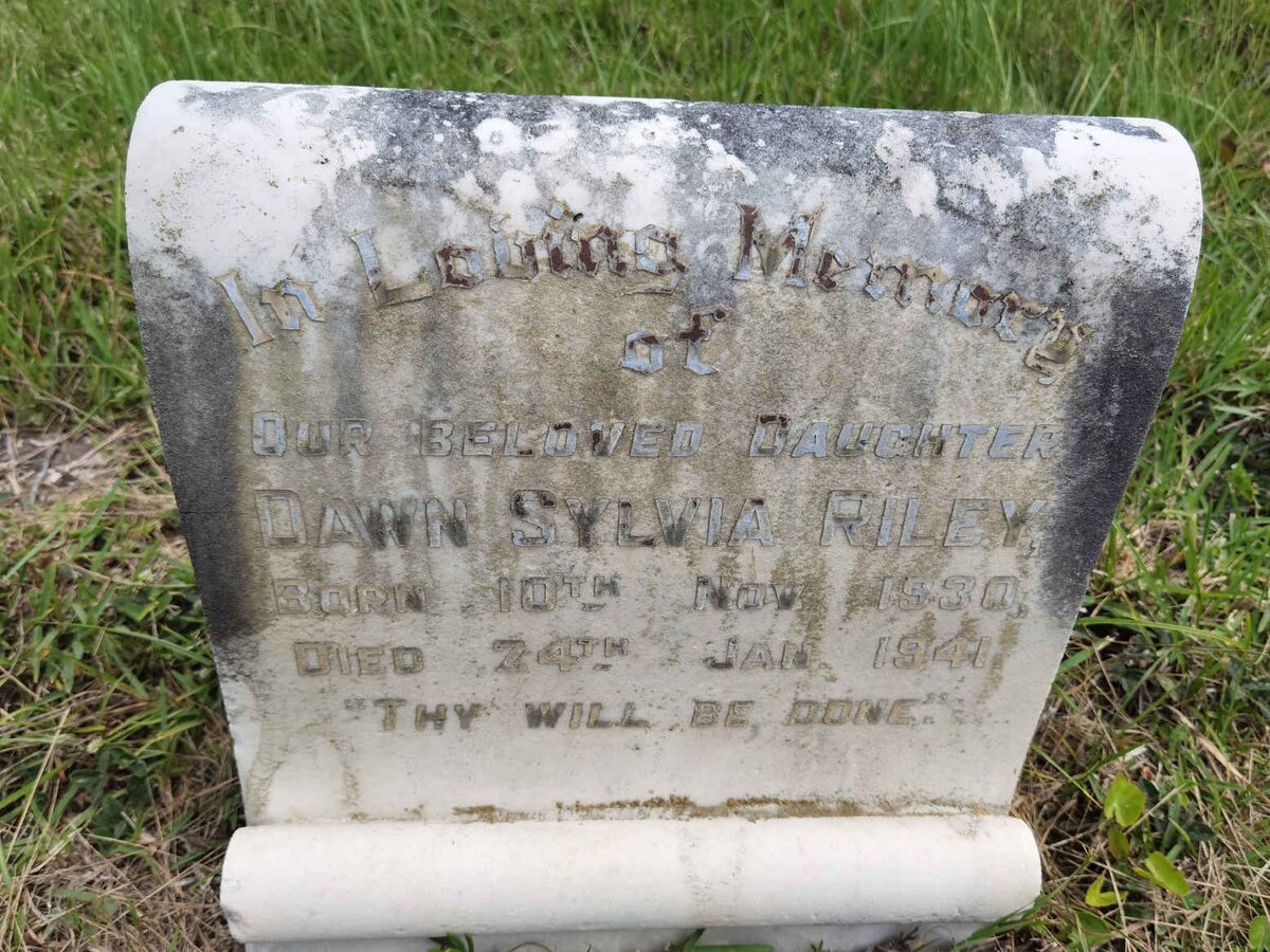 RILEY Dawn Sylvia 1930-1941