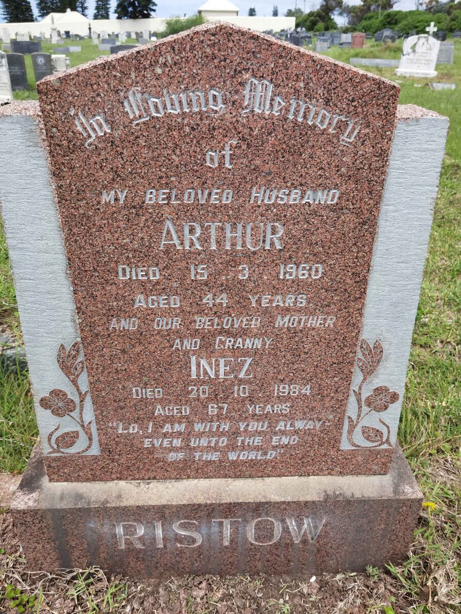 RISTOW Arthur -1960 &amp; Inez -1984
