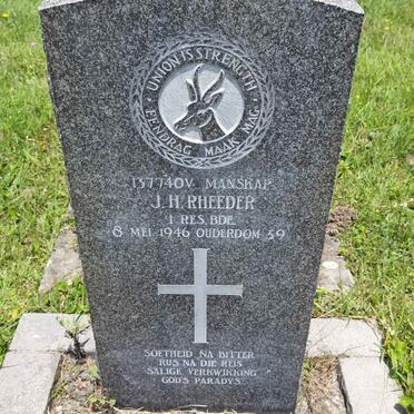 RHEEDER J.H. -1946